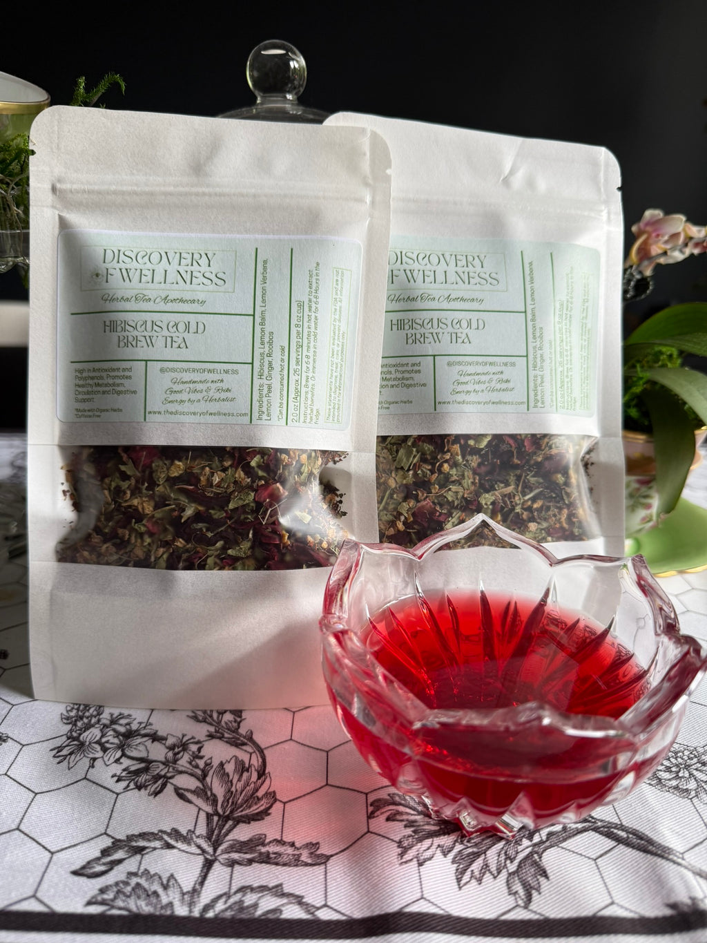Hibiscus Cold Brew Tea