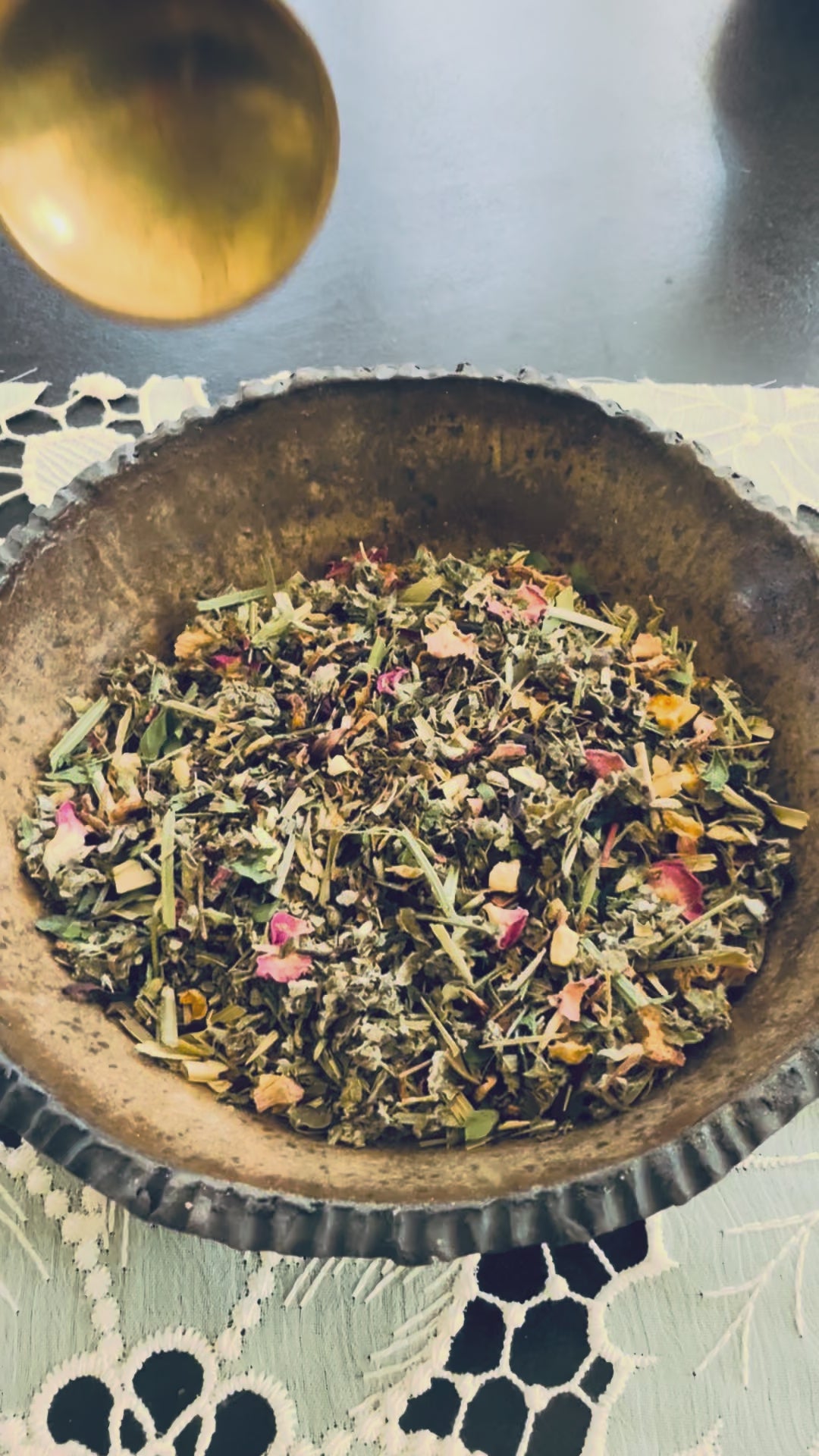 Green Morning Glory Tea